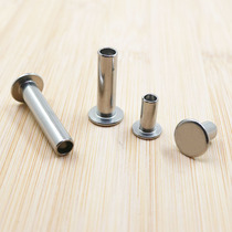 GB875 stainless steel 304 flat head hollow rivet flat round head rivet semi-hollow rivet M2M2 5M3M4