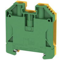 Weidmuller Ground Terminal Yellow-green Terminal WPE16 1010400000