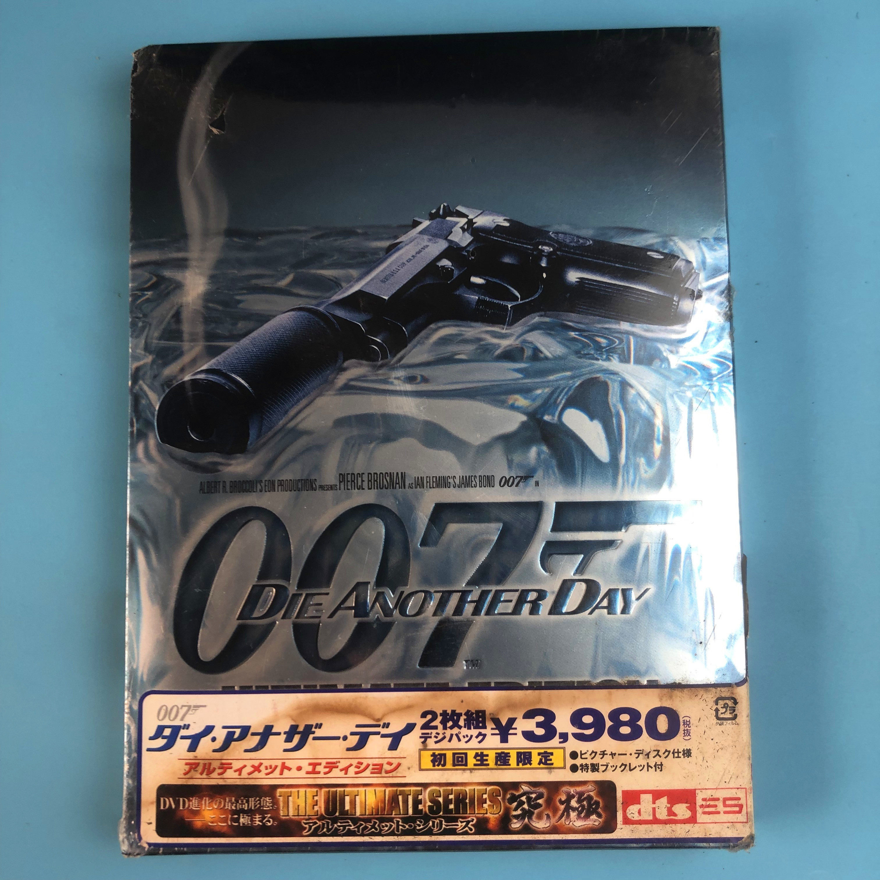 Original undemolished 007 Select Day and DIE ANTHER DAY 2DVD English Japanese subtitles