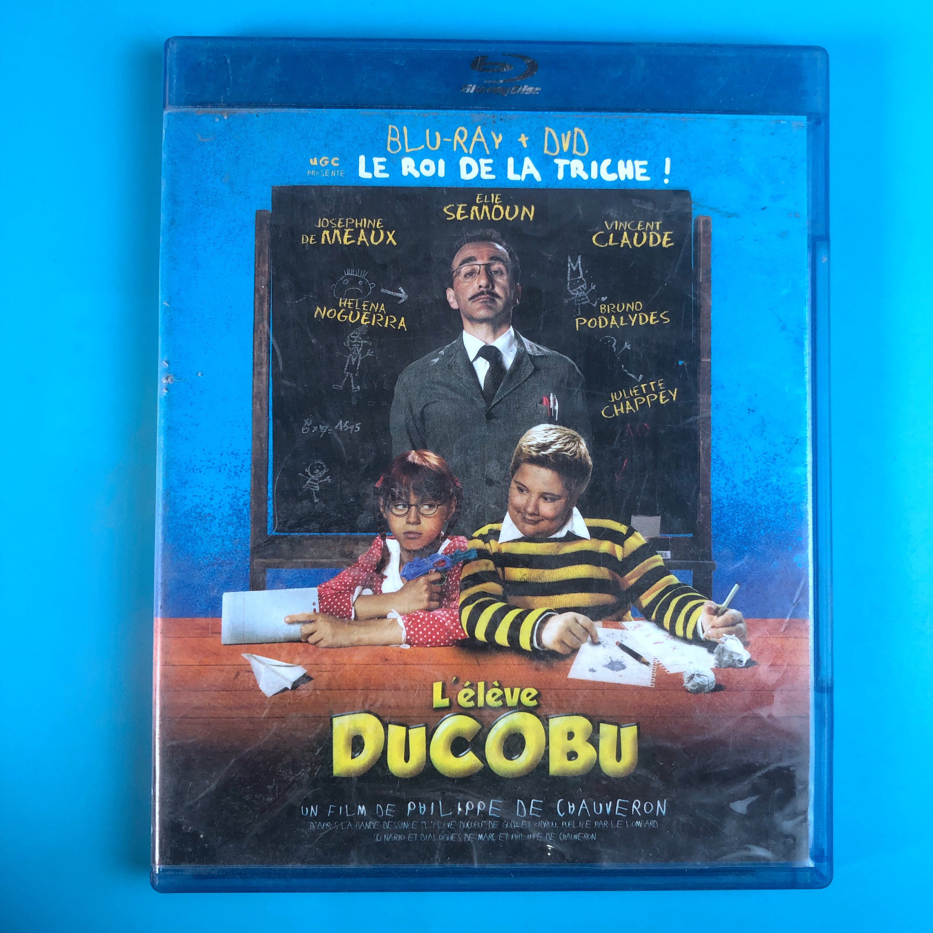 Original Bad Student Duble Leleve Ducobu 2BD Blu-ray A District English Word