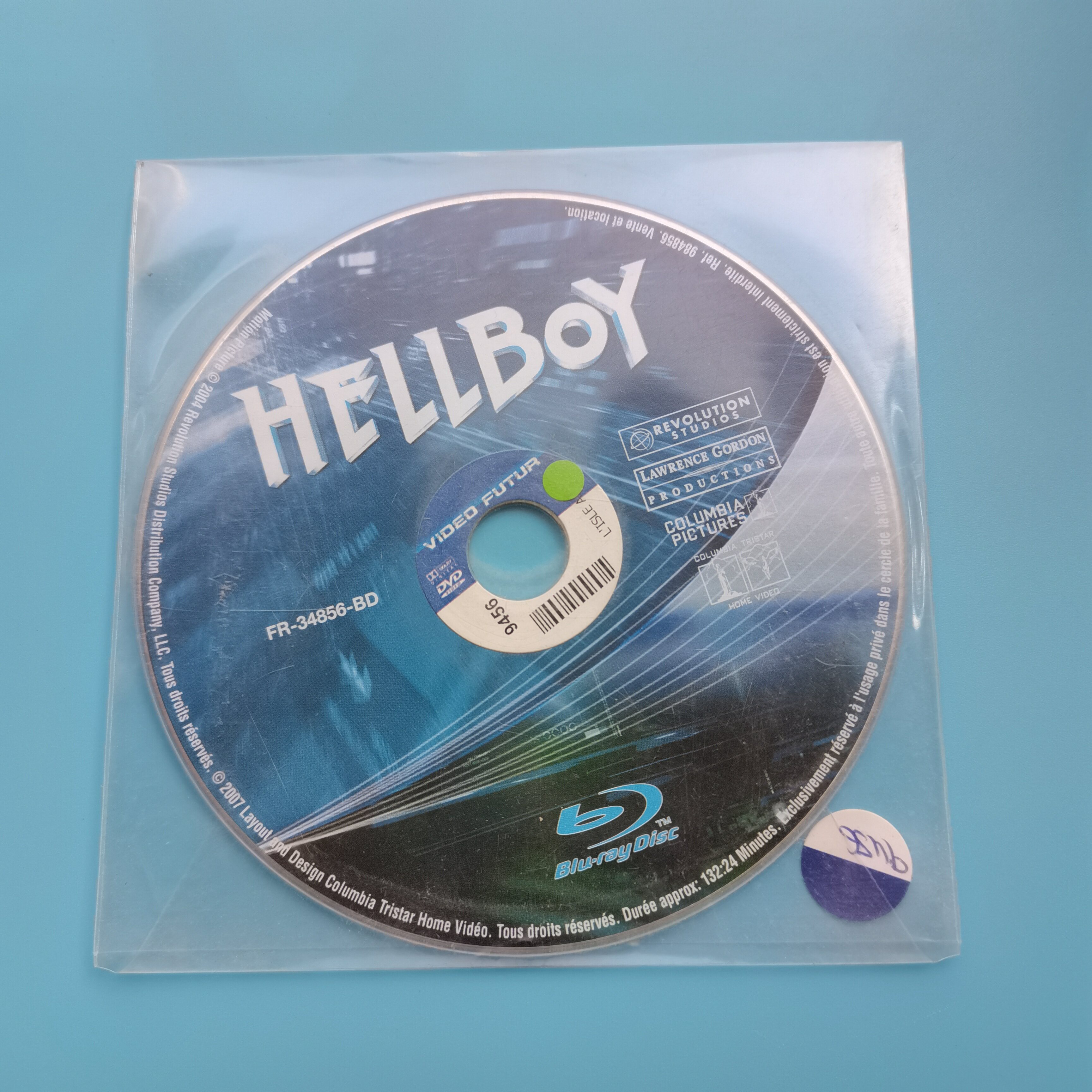 Original Hell's Baron Hellboy BD Blu-ray A District English