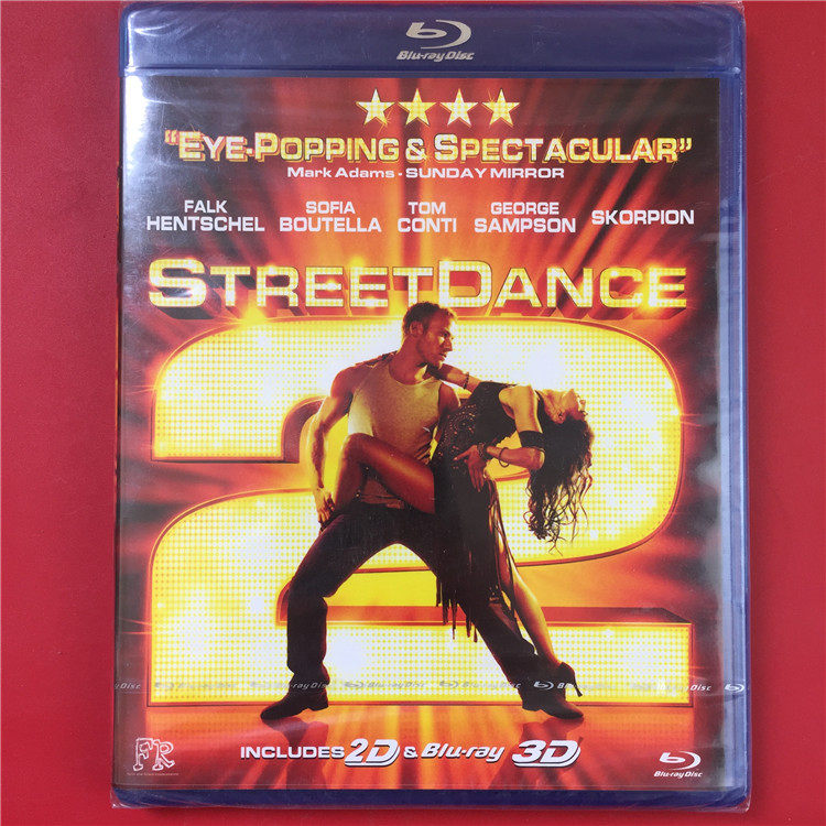 European and American versions of untorn dance force to the duel 2 Streetdance 2 BD Blu-ray