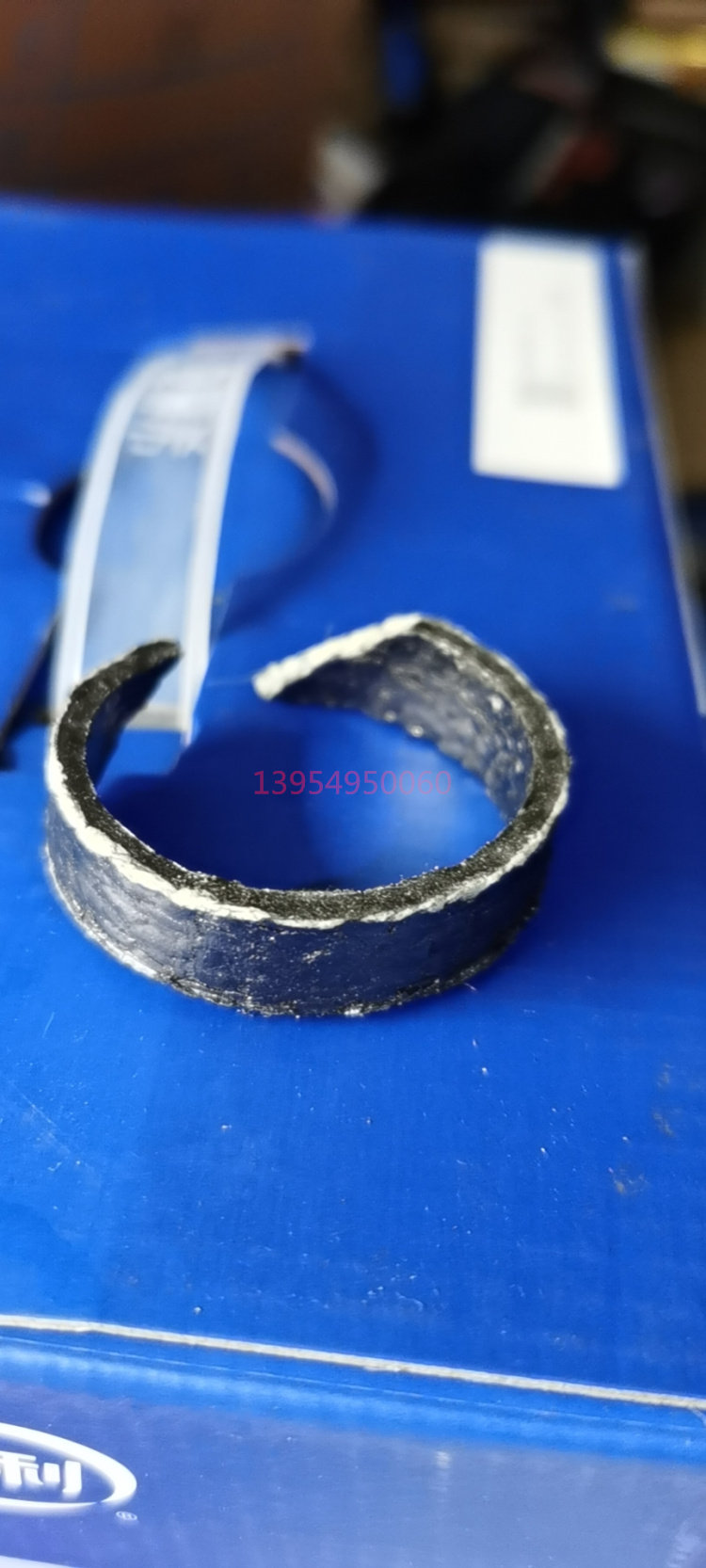 Chongqing 80CY80 YMH80 exhaust pad muffler middle pad exhaust interface pad exhaust leak-proof pad