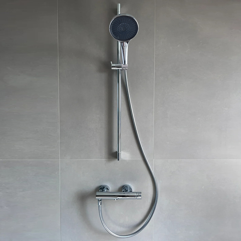 DIY Assembly Shower Folding Mixing Valve Bathtub Faucet Shower Lift Rod Shower Bracket Shower Set