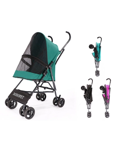 Портативная прогулочная коляска для выхода на улицу, складная тележка, домашний питомец, кот