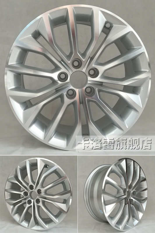 Áp dụng 1516 inch 17 inch Volkswagen LaVida Langhang nguyên bản xe hợp kim nhôm bánh xe Santana Jetta Polo sửa đổi - Rim