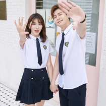 Japan-ROK 2022 Summer junior high school students school uniforms for elementary school students five sixth grade graduation class short sleeve shirt suit