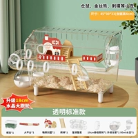 Стандартная модель акриловой туннельной клетки для хомяков – раковина с прозрачным дном