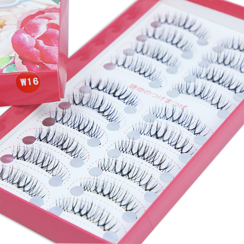 W16 Imported Fish Wire Fine Stem Kiss 10 pairs S12 Natural emulation Volume Teething Air Sensation Net Red Brides W-7 ten pairs