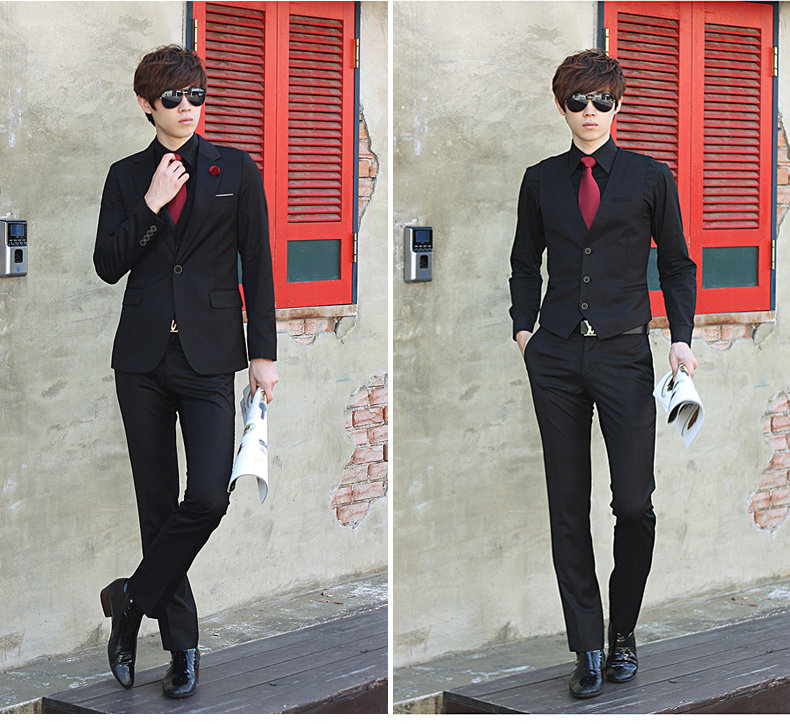 Costume homme en laine pour Quatre saisons - Ref 1549417 Image 29