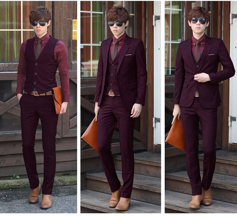 Costume homme en laine pour Quatre saisons - Ref 1549417 Image 27