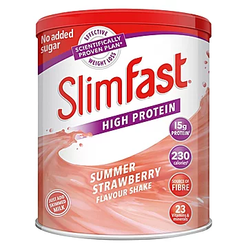 slimfast营养饱腹低热量代餐奶昔