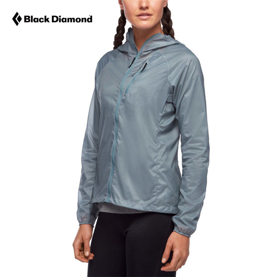 Blackdiamond 블랙 다이아몬드 BD 스킨 옷 소프트 쉘 야외 스포츠 옷 여성 후드 가벼운 빛과 가벼운 햇빛 747022