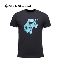 blackdiamond black drill BD Spaceshot mens fashion big printed ice pick short sleeve T-shirt GY4V