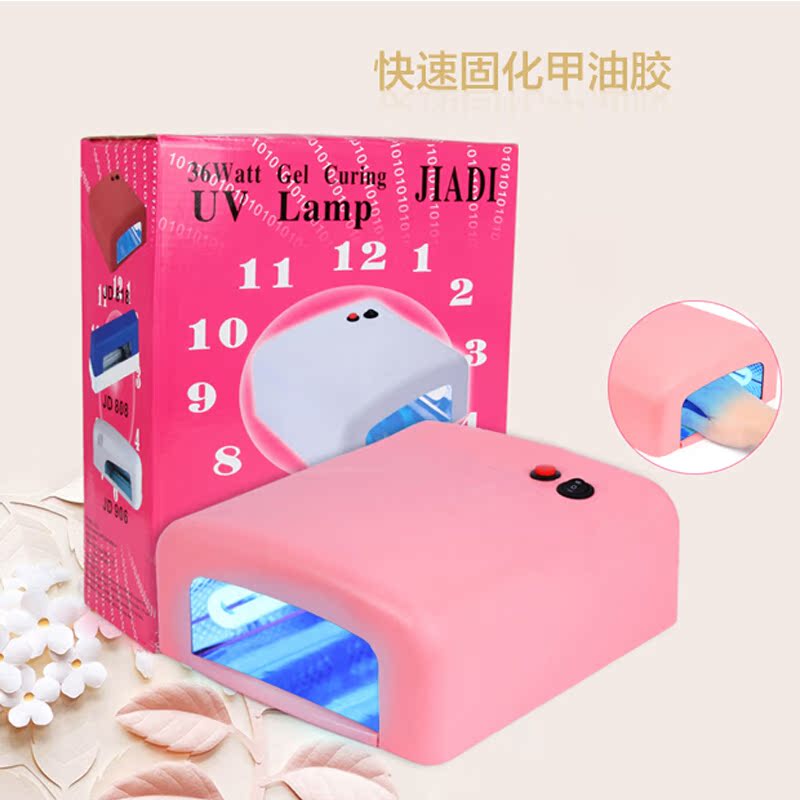 36w美甲uv光疗灯速干不黑手818钻石光疗机开店专用烤指甲烘干工具