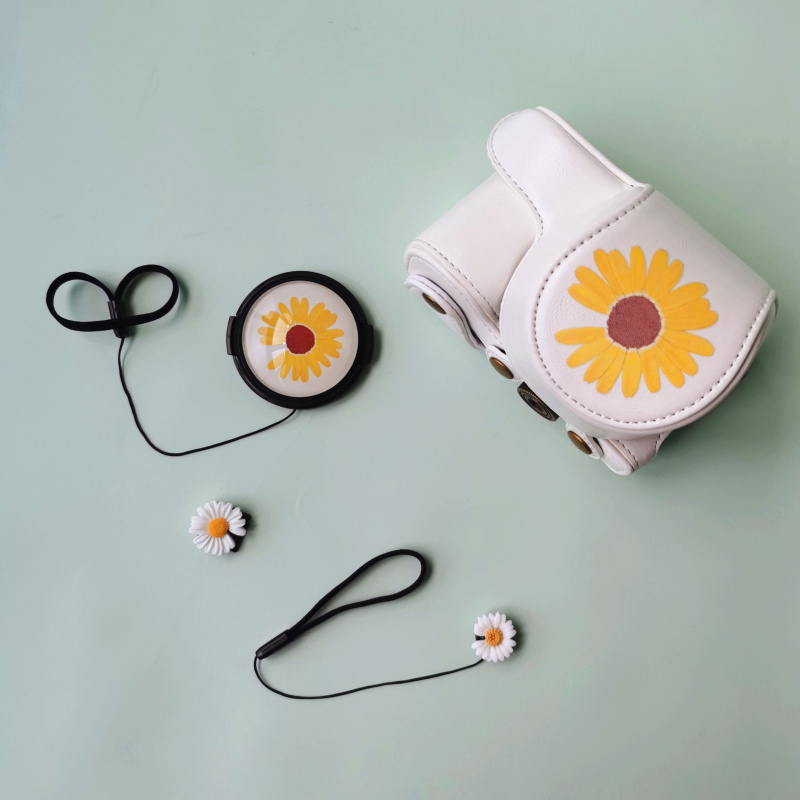 High Jicks Chrysanthemum Camera Protective Sleeve Suitable for Canon M50 200D Generation of Sony A6000 G7X