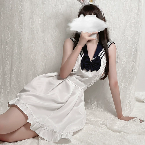 Сексуальная пижама, студенческая юбка в складку, нижнее белье, милый фартук, косплей