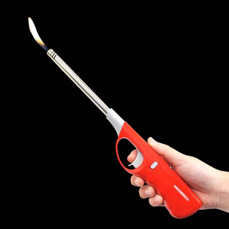 Igniter gas stove lighter candle igniter kitchen lighter hotel durable gas plus long mouth rod