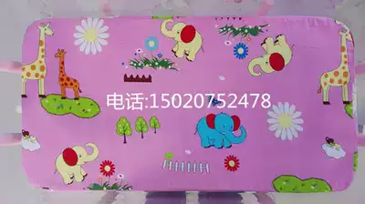 Hospital baby bed cart Cart Confinement center Club Newborn care bed cushion Sponge cushion Baby pink