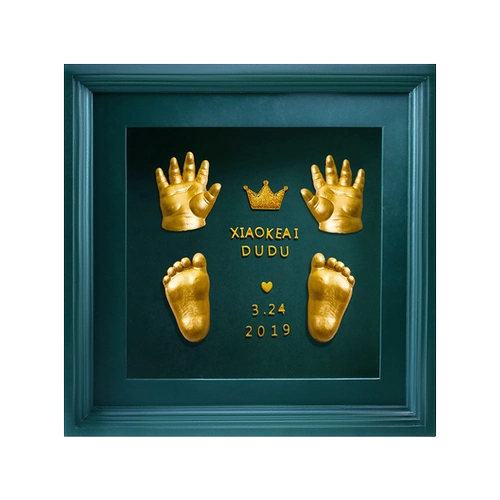 Детские отпечатки рук и ног, чернильная подушечка, сувенир, фоторамка, детская хваталка для новорожденных, модель рук