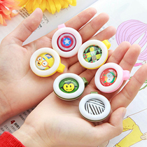 (5pcs)Mosquito repellent buckle Summer mosquito repellent cartoon baby children button bracelet portable natural anti-mosquito clip