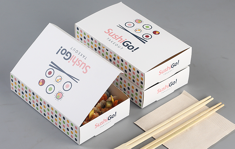 Giấy quản gia hộp sushi takeaway ăn trưa dùng một lần rong biển hộp cơm trưa Nhật Bản nhóm gạo đóng gói hộp đóng gói - Hộp cơm điện sưởi ấm hộp cơm điện lock&lock ejr226ivy