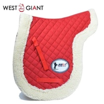 British equestrian saddle saddle pad sweat drawer thickened small square cotton equestrian sweat pad balance pad