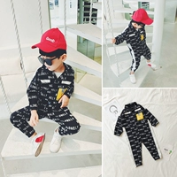 Quần áo trẻ em Tinky 2018 mới cho trẻ em mùa thu dài tay jumpsuit bé trai dụng cụ quần trong jumpsuit trẻ em lớn jumpsuit trẻ em thu đông