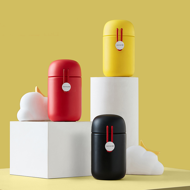 Jiuyang Insulation Cup Female Men's Children Mini Water Cup Brief Cute Portable 316 Stainless Steel Mug Small Red Rope