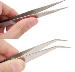 Suitable for UD advantages TM - 15 stainless steel tweezers anti - static non - magnetic UD bend fixture tweezers