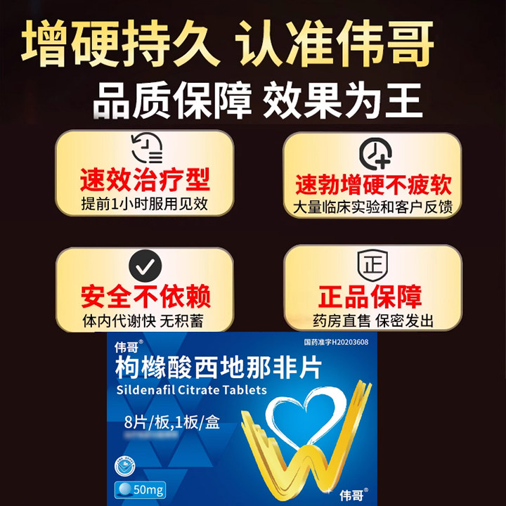 枸橼酸西地那非片 - 男性保健品