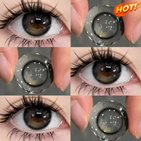 Amber Black 13.9 (новые контактные линзы Lucky Color к 2025 году Змеи)