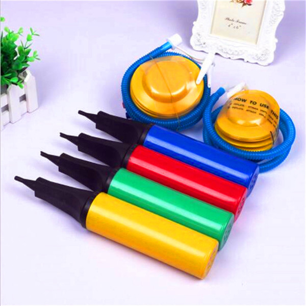 Wedding Supplies Festive Balloon Inflator Balloon Inflator Tool Candy Color Hand Push Inflator