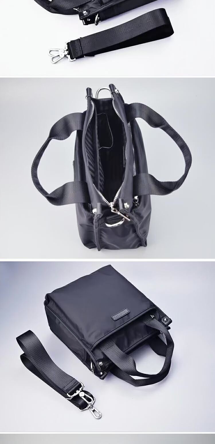 Hồng Kông Oxford vải canvas túi xách nam thời trang phiên bản Hàn Quốc của túi xách nam Messenger túi nam mới túi đeo vai nam - Túi của con người túi xách hàng hiệu chính hãng