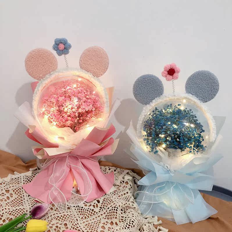 Christmas Star Della Full of Star Bouquet Girls Birthday Gifts Send Girlfriends Little Crowdsourced and Senior Hoop Girlfriend