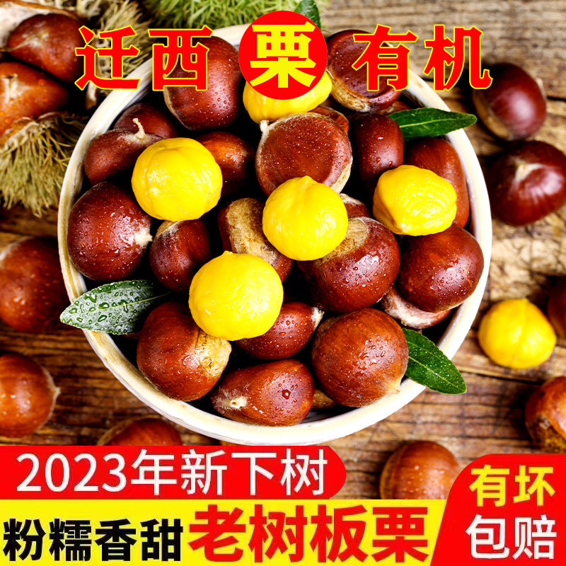 (Organic) relocating to the west board Chestnut Raw Fresh 2023 New Cargo Flagship Store Oil Hebei Tangshan Yan Mountain relocating to Ximillet-Taobao