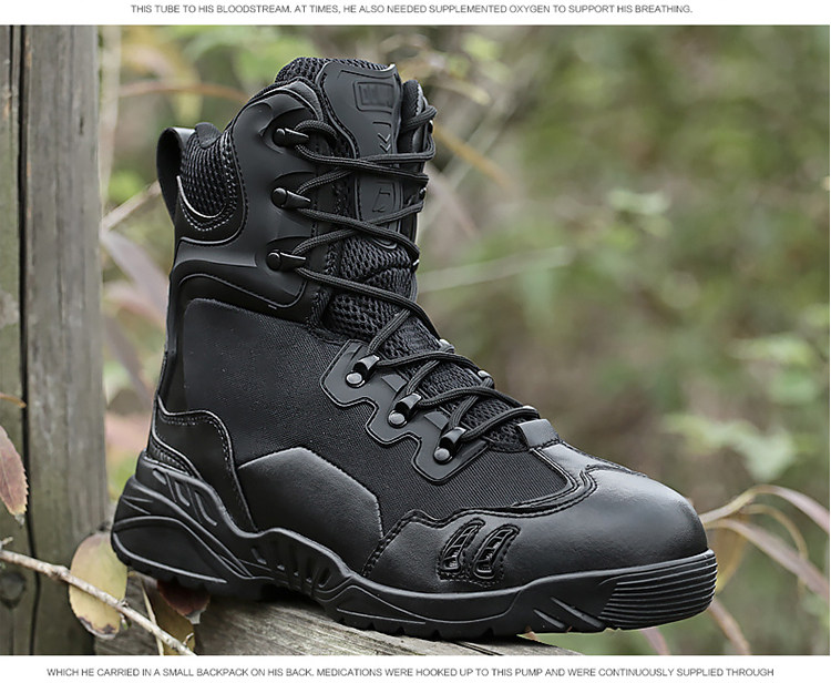 Boots militaires en Anti-fourrure - porter - Ref 1396939 Image 32