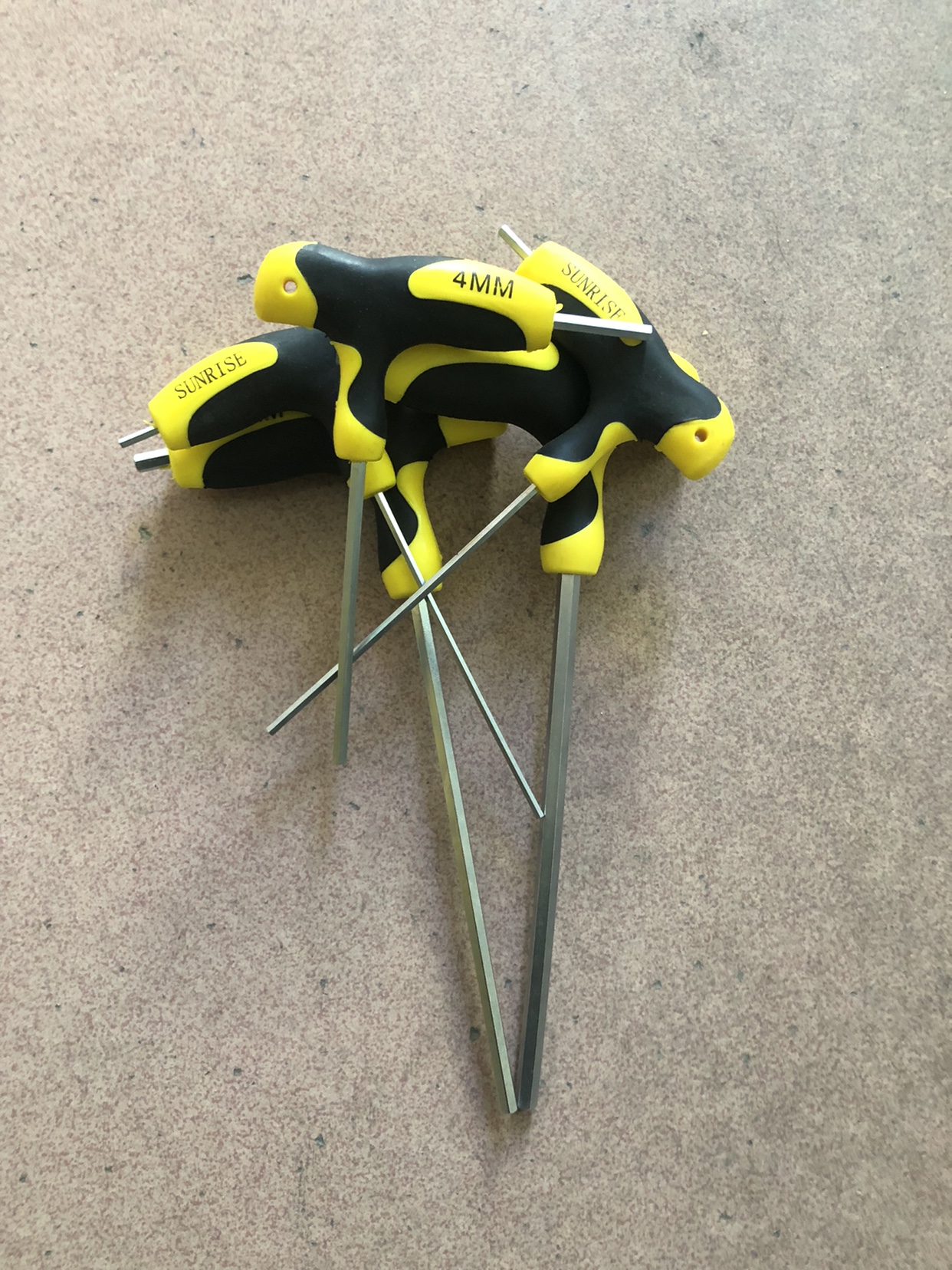 Eagle's print T type inner hexagon wrench hexagon wrench suit imported material inner hexagonal key