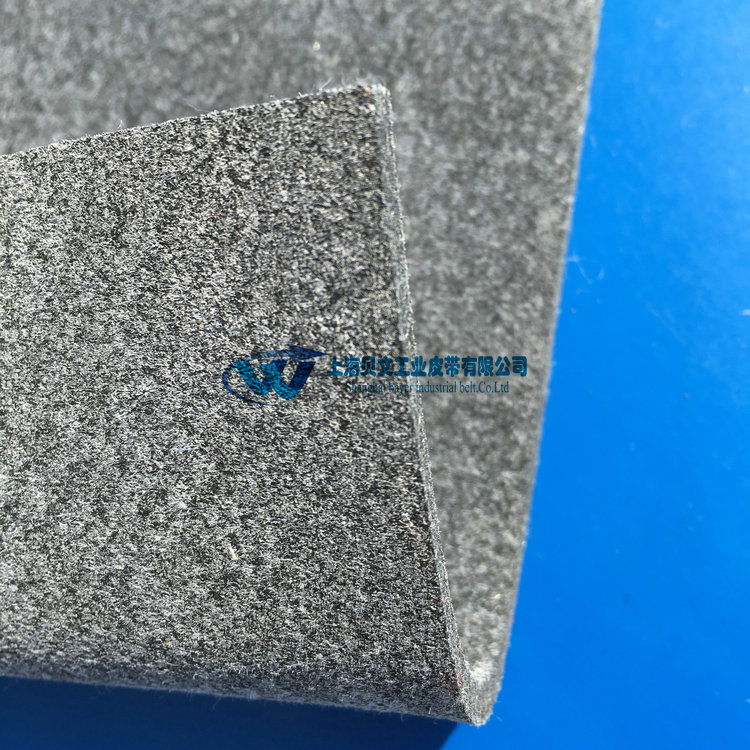 Grey felt conveyor belt imported NOVO felt with abrasion-resistant and puncture-resistant shock-resistant transmission belt-Taobao