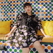 Chicks Chick Original Spring Dot Round Dance Song Eu Root Yarn Solid Jacquard Cute Sailor Navy Collar Dress