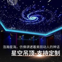 Starry sky roof polyester fiber sound-absorbing panel wall decoration piano room kindergarten sound insulation panel KTV cinema customization