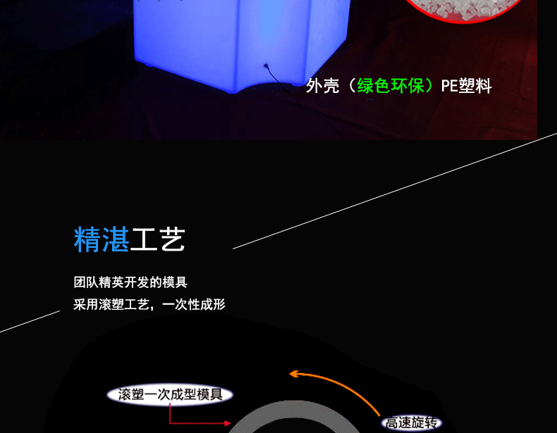 Bán hàng trực tiếp sạc LED sáng đèn bàn thanh tủ rượu KTV kiểm tra hoạt động ngoài trời chiếu sáng không thấm nước đồ nội thất - Giải trí / Bar / KTV