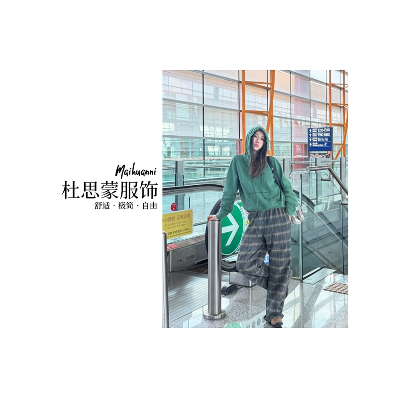 (Du Si Meng Apparel) Q26699-Q26702-【Dyed Ashes Reorder】Korean-Style Washed-Out Lazy Sweatshirt (Du Si Meng Apparel) Q26699-Q26702-【Dyed Ashes Reorder】Korean-Style Washed-Out Lazy Sweatshirt