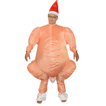 Halloween Thanksgiving Inflatable Dress Turkey Party Costume