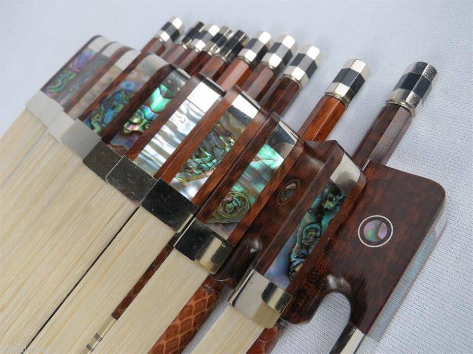 1 professional playing bow length 27 1 2 snake wood grain 4 4 cello bow snake wood tail library bow