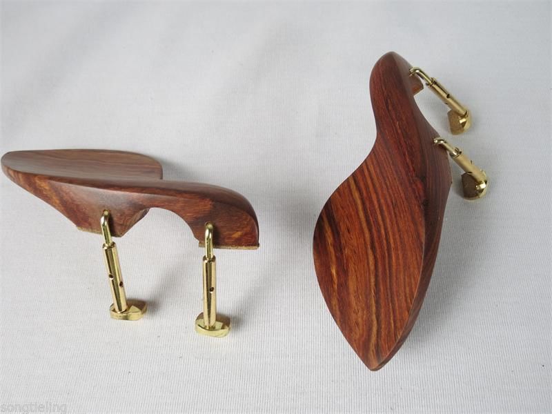1 piece high quality mahogany violin seto + installed split hook cheeks
