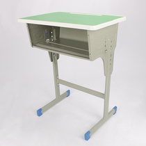 Student desks and chairs Desks and stools tutoring training cram school small square stools factory direct sales learning chairs