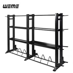 Gym Multifunctional Small Equipment Storage Rack, Personal Training Energy Pack, Olympic Barbell, Dumbbell, Kettlebell Storage Rack, Medicine Ball Rack