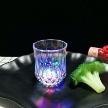 Sab-body Lamp dry ice cup ice light wine banquet dishes colorful sparkling pineapple Cup embellishment plate decoration electronic lantern ornaments