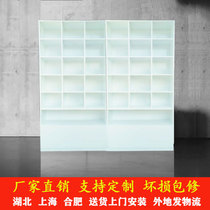  Simple modern paint makeup display cabinet Custom boutique cabinet display cabinet skin care products nail display cabinet product shelf